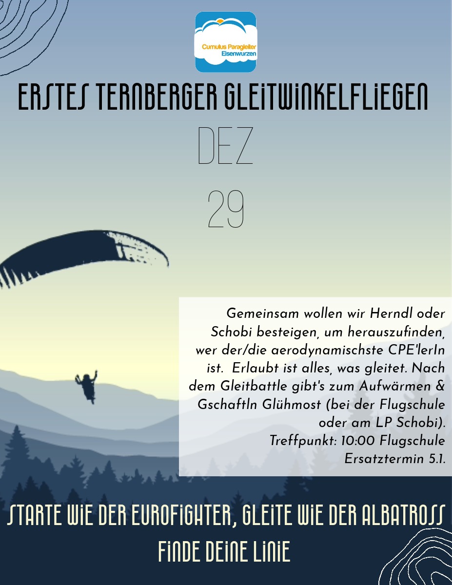 1. Gleitwinkelfliegen